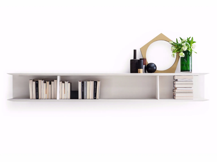 D.355.1 / D.355.2 - Wall-mounted floating bookcase _ Molteni & C.